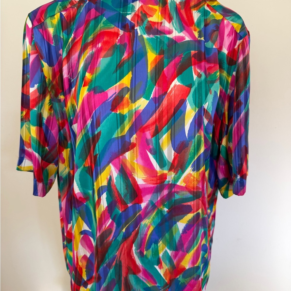 Vintage woman’s blouse size 10 JoS.A.Bank